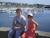 Anna et son cousin Alexandre &agrave; Concarneau