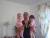 Gwen avec sa fille et sa filleule Charl&egrave;ne
