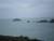 La vue des falaises de Cancale par temps fort