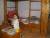 Am&eacute;lie dans la chambre de vacances d'Anna. Le bazar
